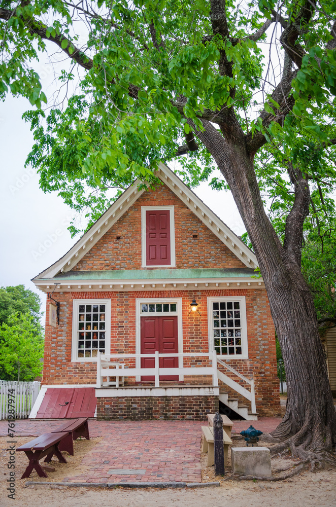 The “Historic Triangle” Historical Colonial Williamsburg in Virginia The “Historic Triangle” Historical Colonial Williamsburg in Virginia