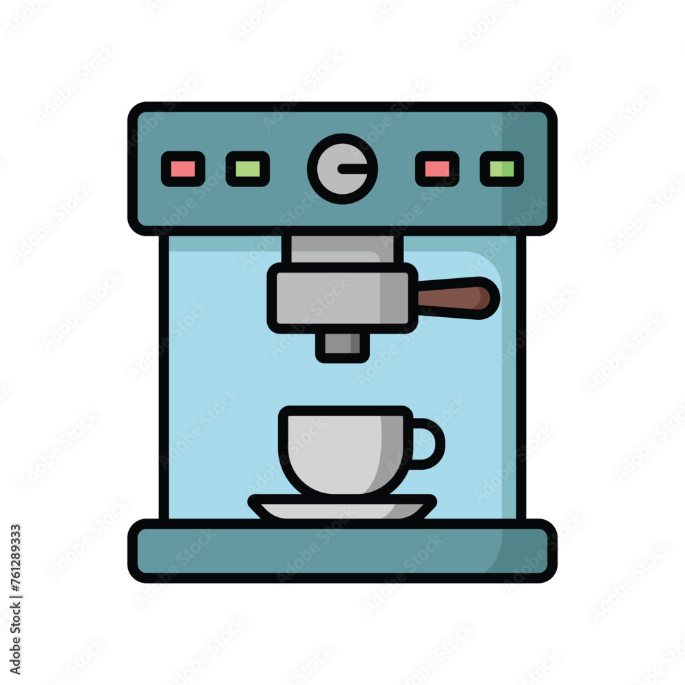 coffee maker icon vector design template simple and clean coffee maker icon vector design template simple and clean