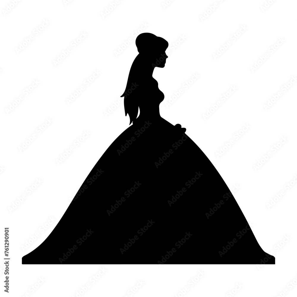 Wedding Couple Silhouette Image Wedding Couple Silhouette Image