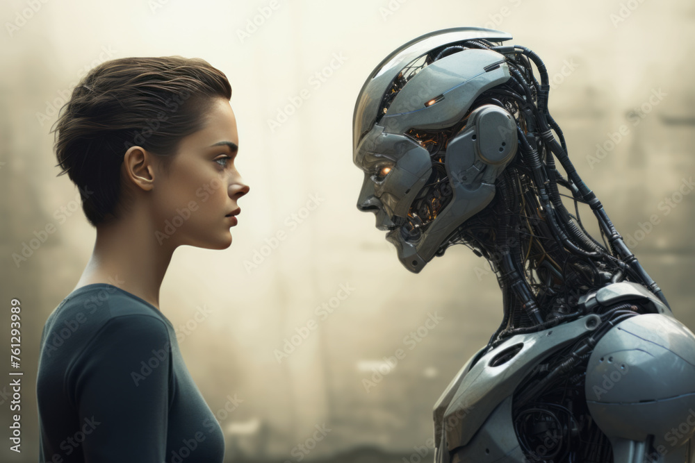 Human and Robot Face-to-Face Human and Robot Face-to-Face