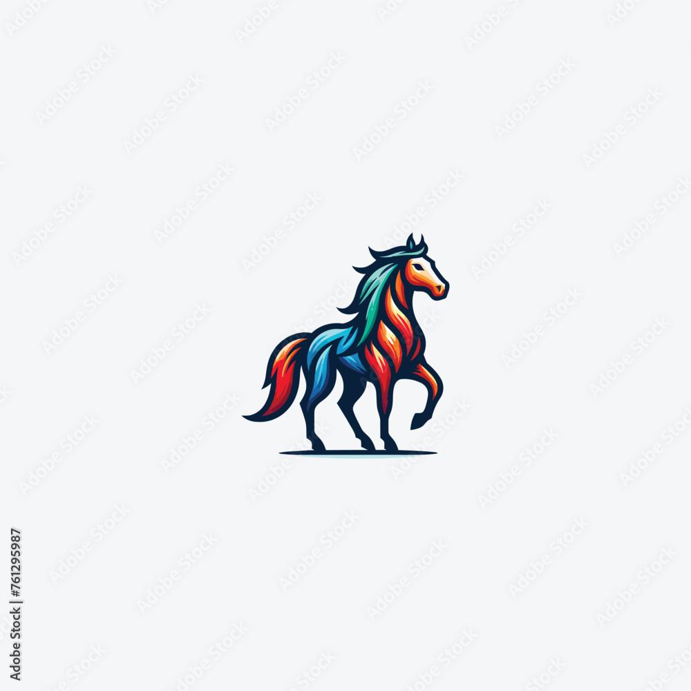 Hand drawn Animal Mascot logo design vector Hand drawn Animal Mascot logo design vector