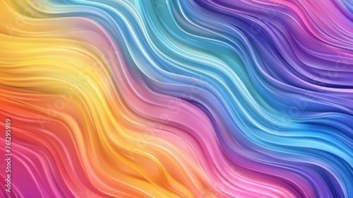 Colorful smooth gradient texture background. AI generated image