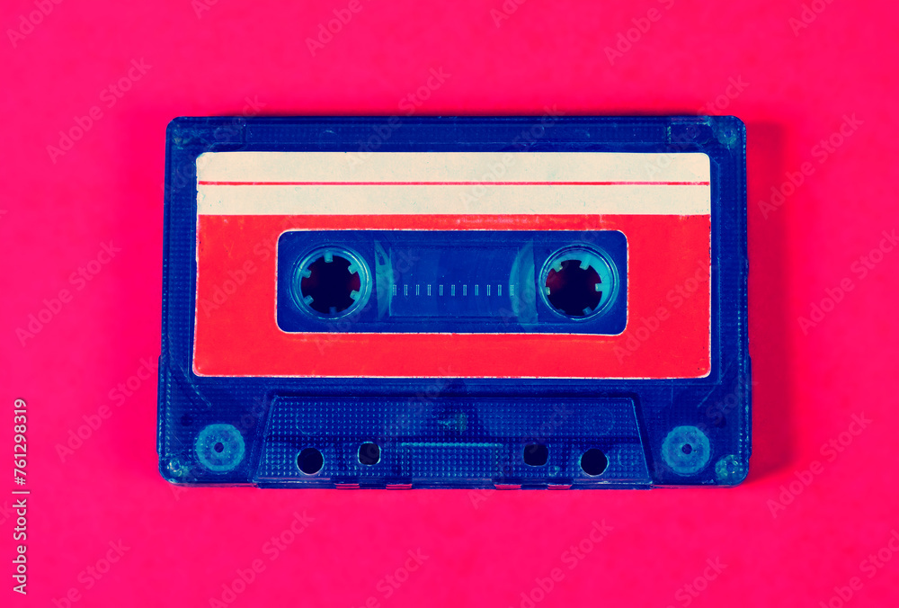 Fototapeta premium Old Tape Cassette closeup
