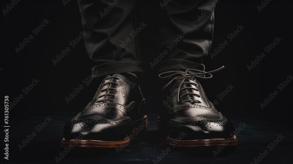 Stylish footwear. Generative AI