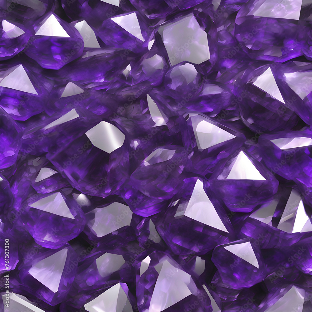 Amethyst, colorful gemstone illustration. Amethyst, colorful gemstone illustration.