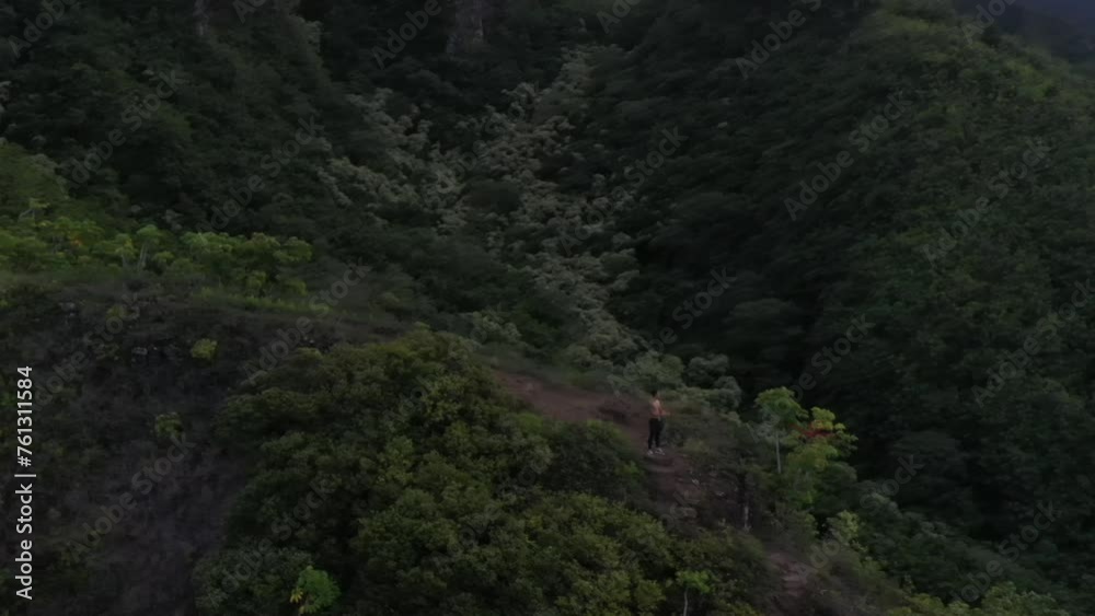 Natural scenery near Kualoa Ranch in Oahu Island Hawaii, United States Natural scenery near Kualoa Ranch in Oahu Island Hawaii, United States