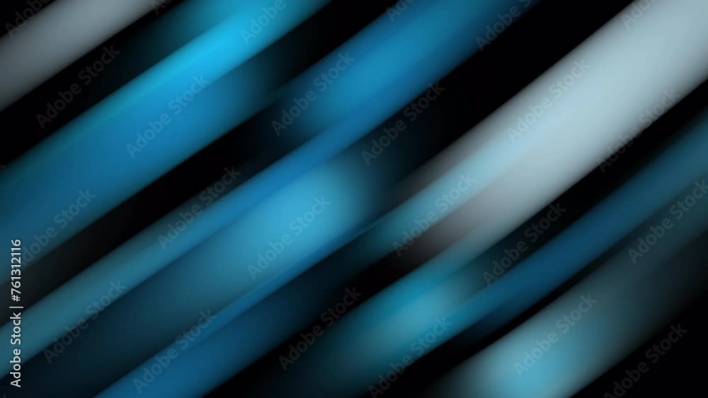 Elegant animation of blue gradients, seamlessly blending shadows and ...