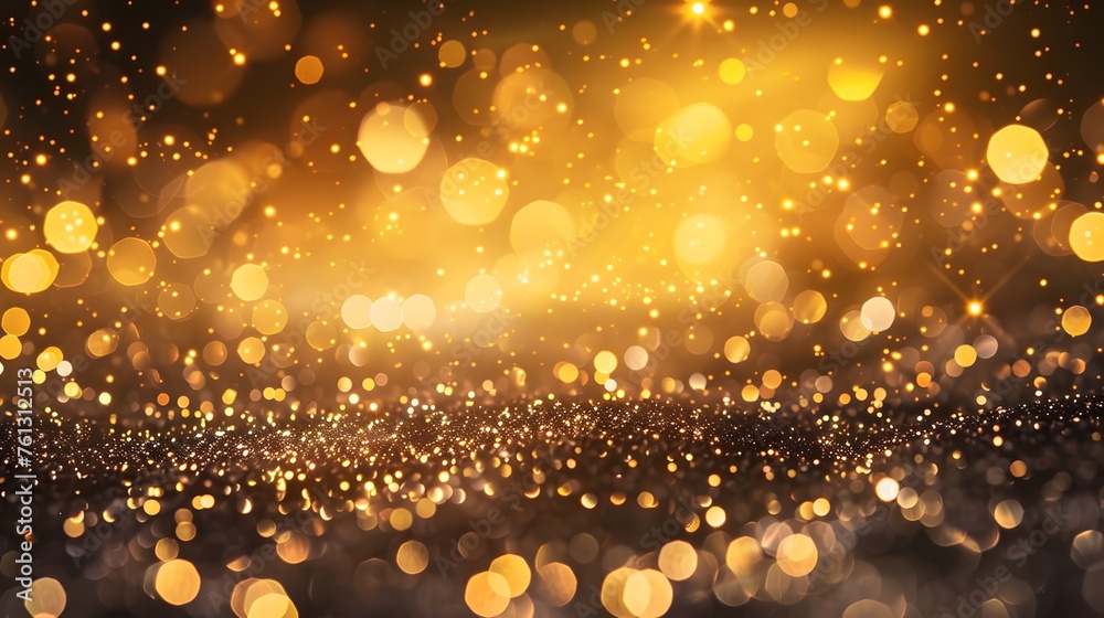 Golden defocused blurred shining gold background texture with copy space. Sparkling abstract textured background with golden lights, bokeh. Holidays, christmas party concept. Golden defocused blurred shining gold background texture with copy space. Sparkling abstract textured background with golden lights, bokeh. Holidays, christmas party concept.
