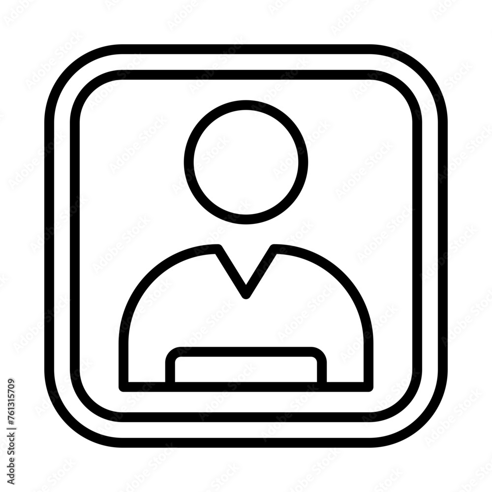 User line icon User line icon