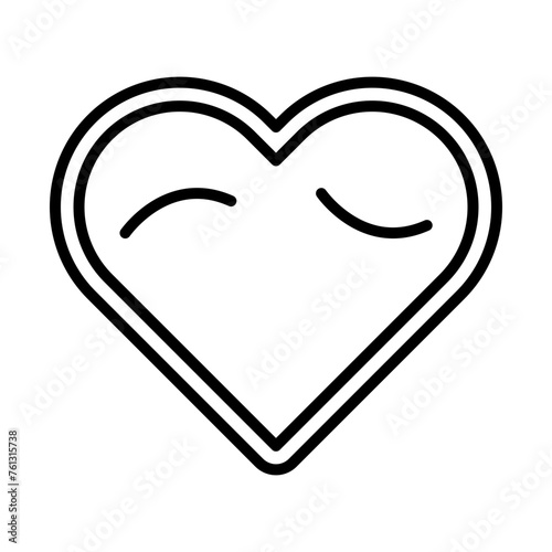 Heart line icon