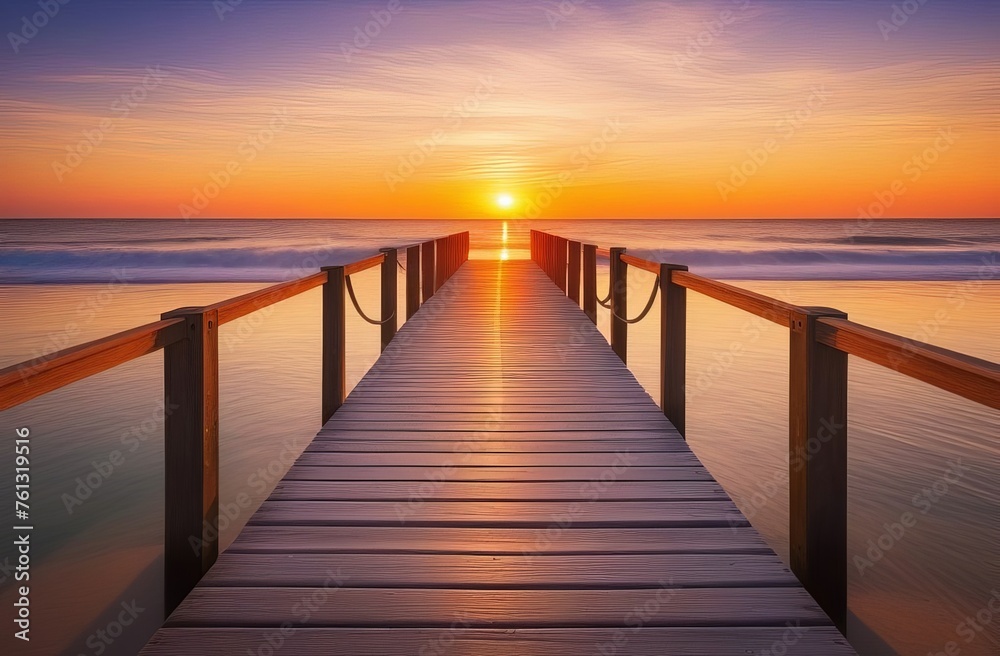 pier at sunset pier at sunset