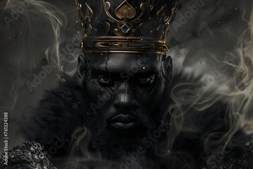 The Lord of Darkness: Portrait of the Sinister Black King