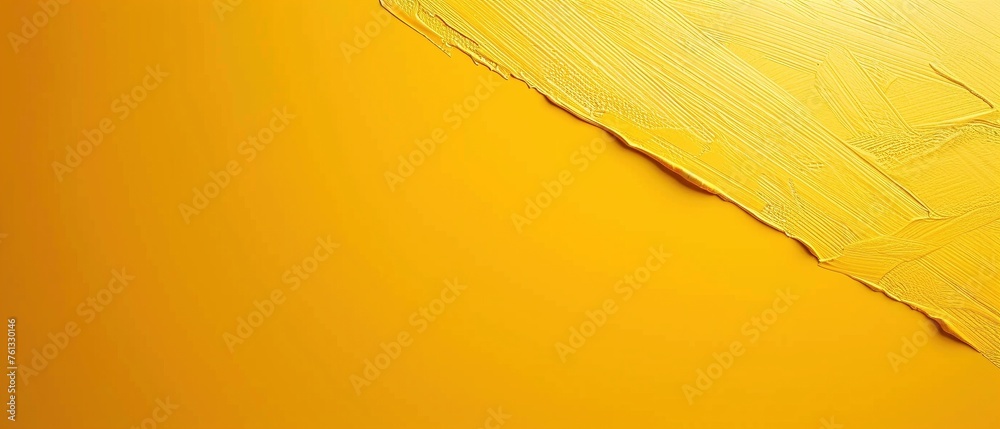 Abstrakter gelber Hintergrund mit verstrichener Farbe  - obrazy, fototapety, plakaty 