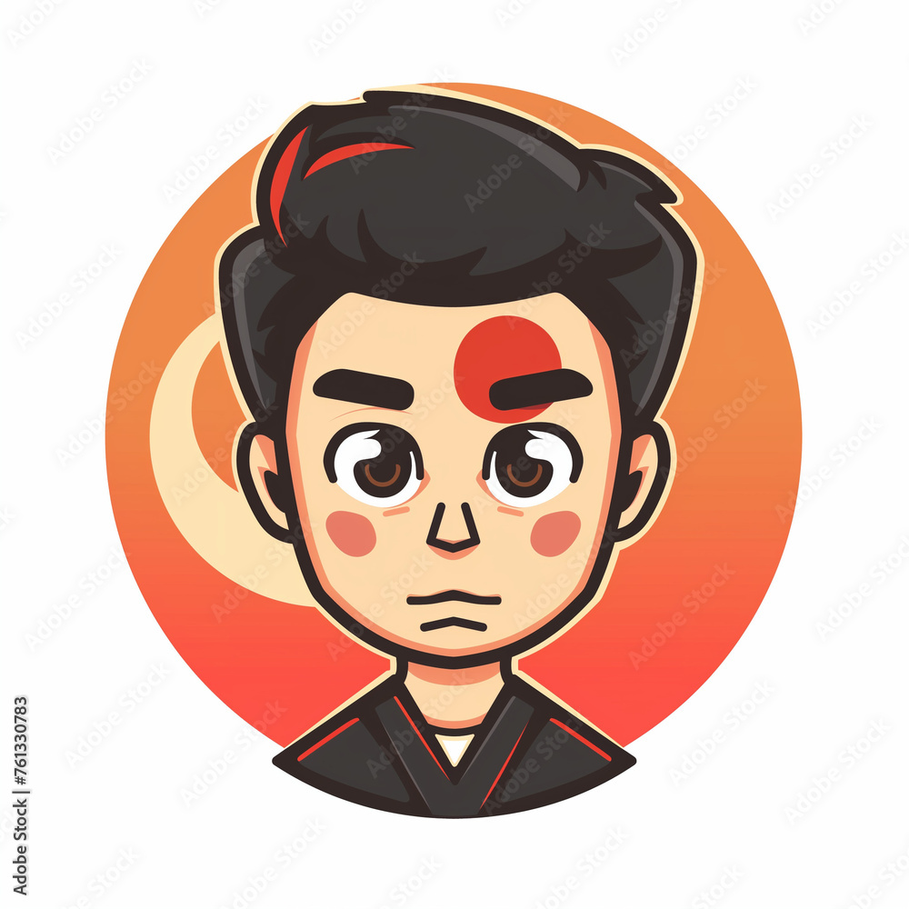 Japanese style illustration Japanese style illustration