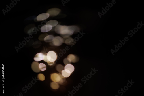  background with golden bokeh © Joanna Redesiuk