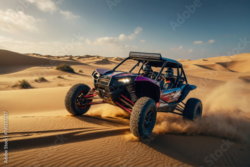 sand dune bashing offroad utv rally buggy photo