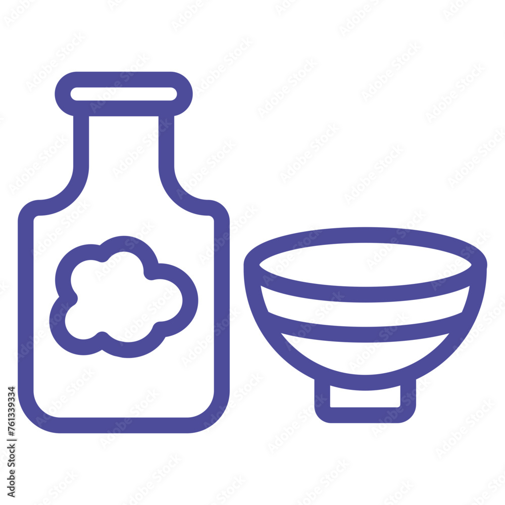 Food Ration Icon Style