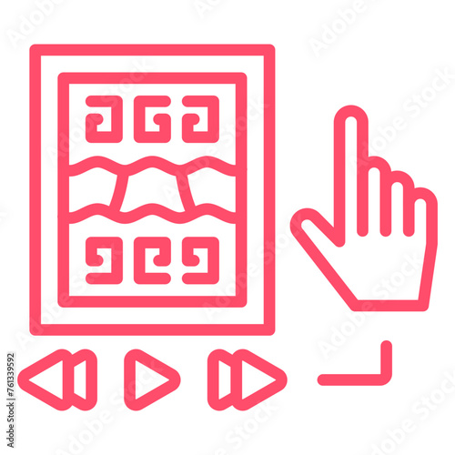 Interactive Exhibit Icon Style