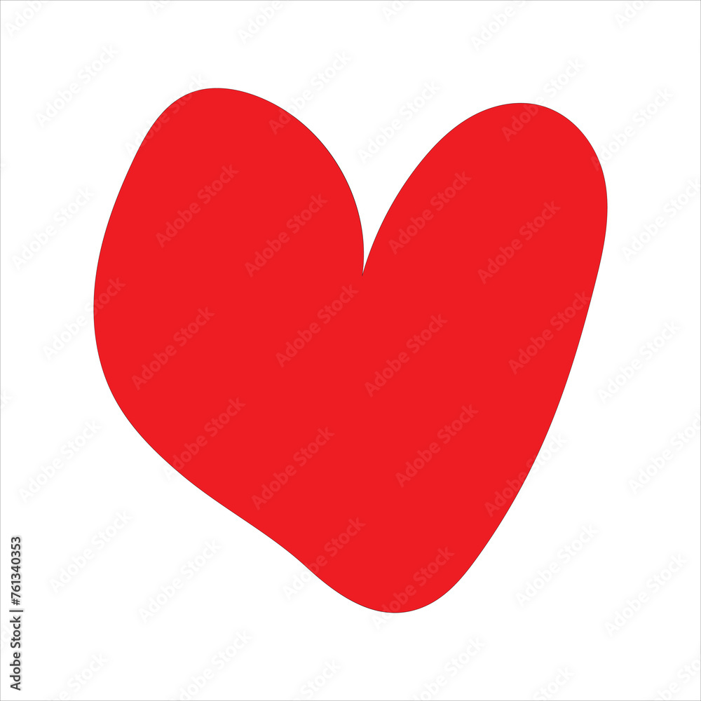 Red hearts icon. Hearts shapes for web. Heart icon collection on white background. Vector illustration. Red hearts icon. Hearts shapes for web. Heart icon collection on white background. Vector illustration.
