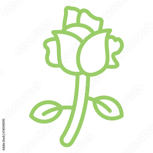 Rose Icon Style