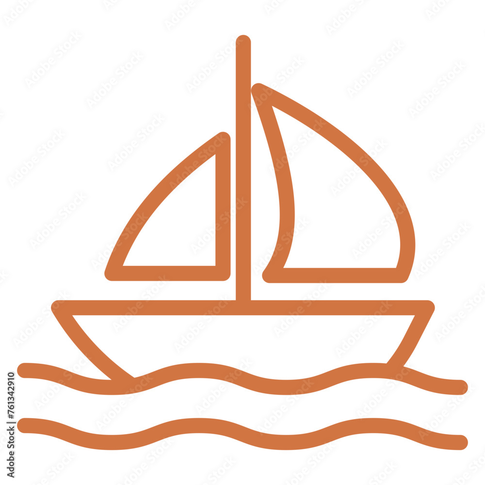 Boat Icon Style Boat Icon Style
