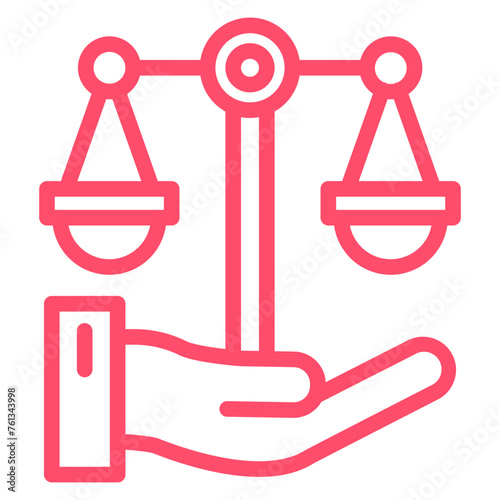 Law Icon Style