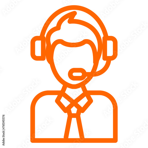 Customer Service Icon Style