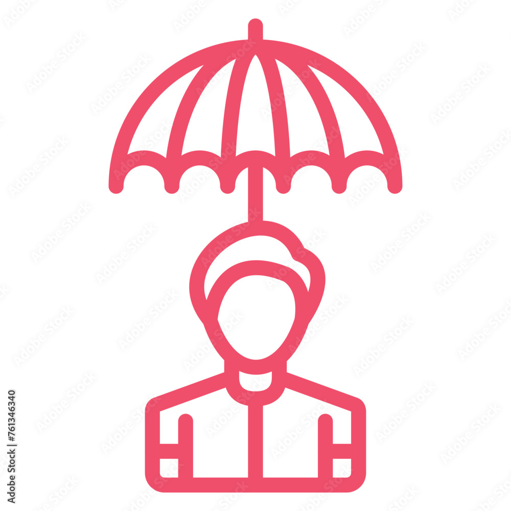Life Insurance Icon Style Life Insurance Icon Style