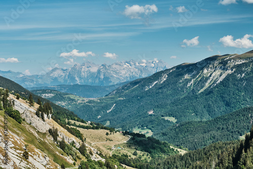 Valley in the french alps