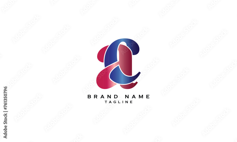 AC, CA, Abstract initial monogram letter alphabet logo design AC, CA, Abstract initial monogram letter alphabet logo design