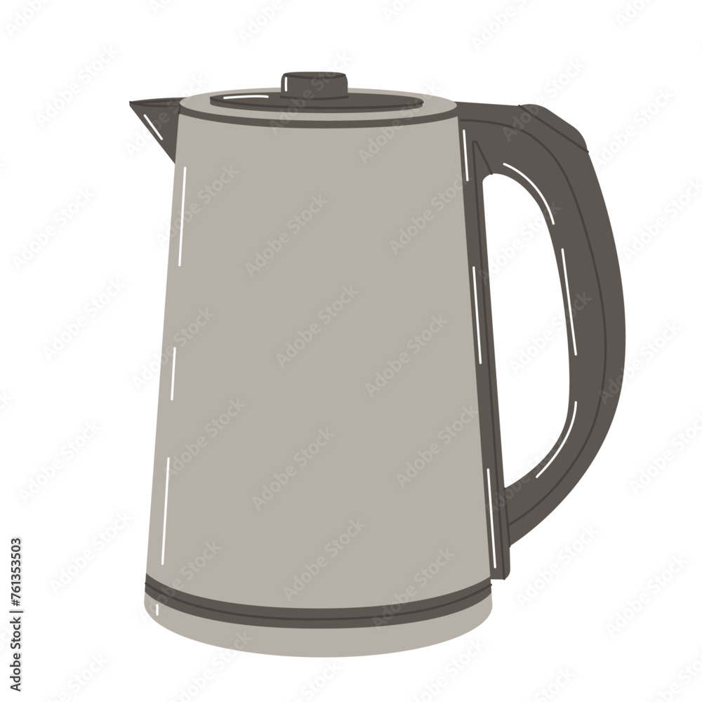 Electric kettle isolated on a white background. Kitchen appliance Electric kettle isolated on a white background. Kitchen appliance