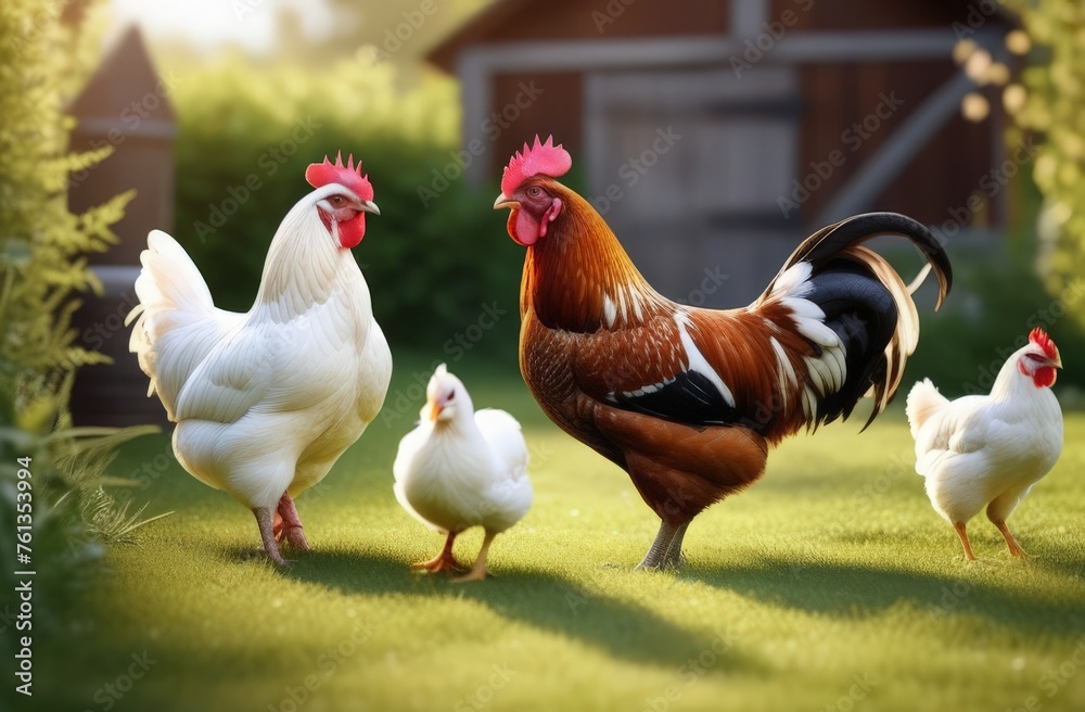 Fototapeta premium chicken