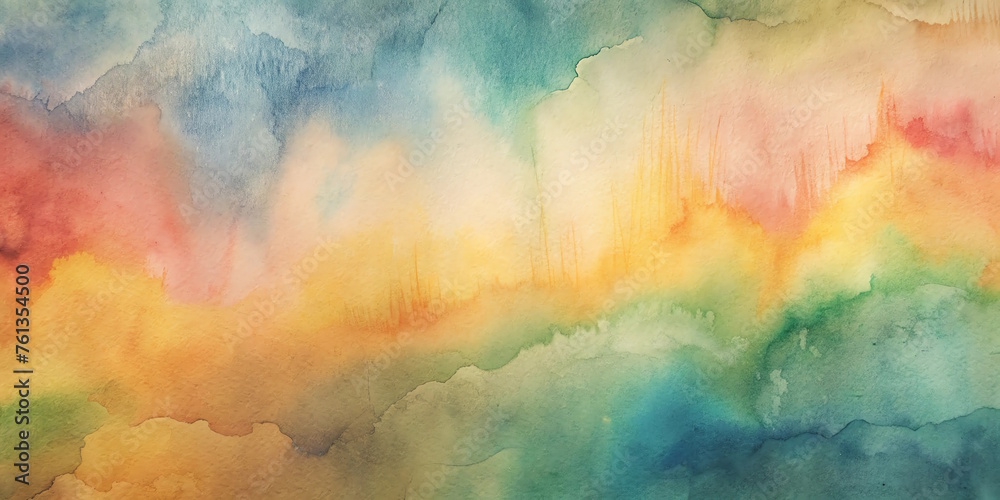 watercolor abstraction, colored blurred texture ,  aquarelle background, banner   - obrazy, fototapety, plakaty 