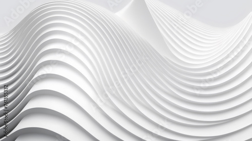 Modern White Abstract 3D Wall  Decorative Design Wallpaper