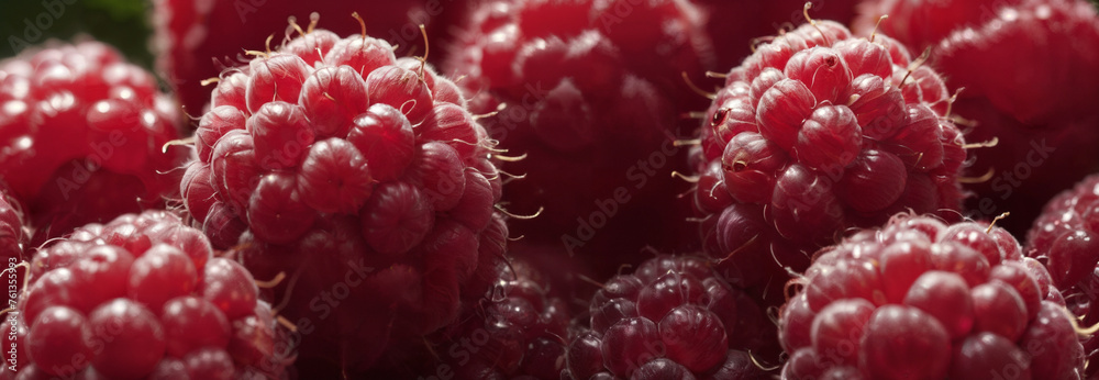 Healthy raspberries Healthy raspberries