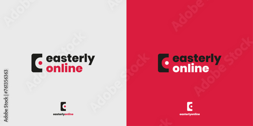 Bilde på lerret E O D monogram logo design for online businesses