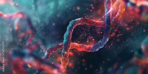 DNA cells, medical concept photo