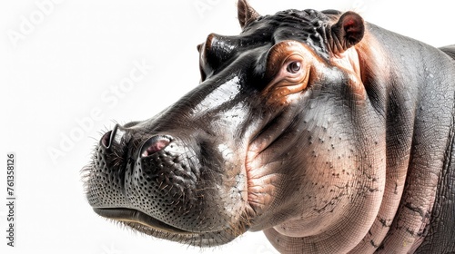 Detailed Hippopotamus Studio Portrait © XtravaganT