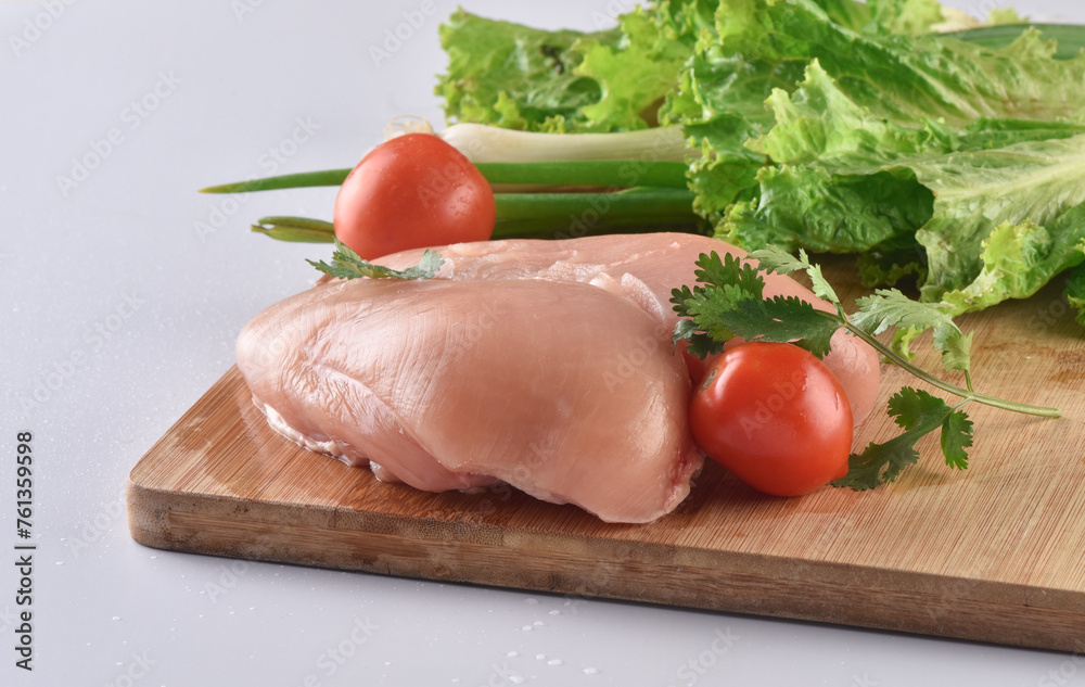 Raw chicken or uncooked chicken, fresh and healthy Raw chicken or uncooked chicken, fresh and healthy