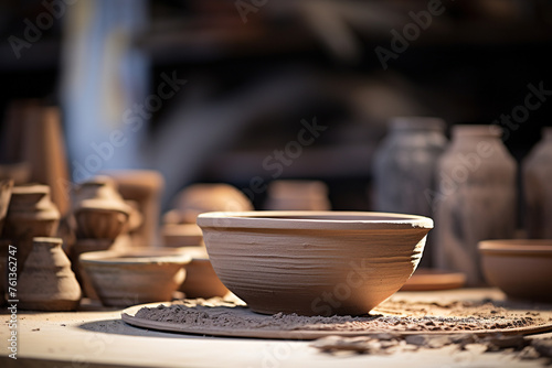 Handicrafts from clay © amirhamzaaa