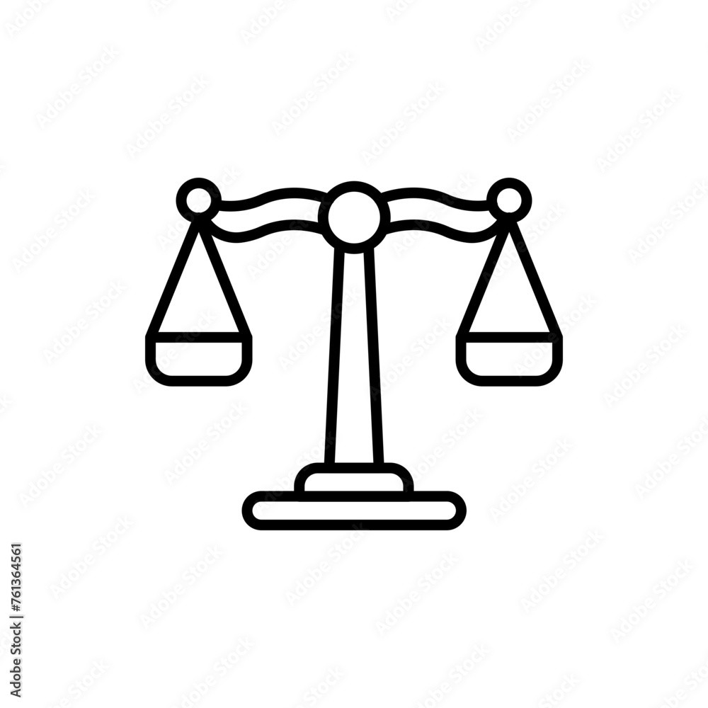 Weight scale outline icons, minimalist vector illustration ,simple transparent graphic element .Isolated on white background Weight scale outline icons, minimalist vector illustration ,simple transparent graphic element .Isolated on white background