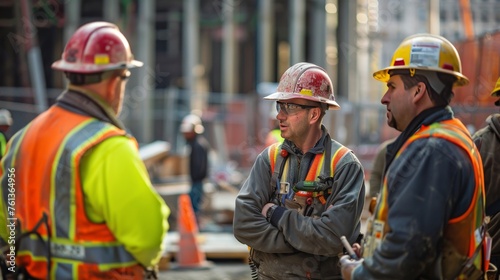 Engineers at Work on Site