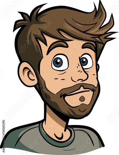 Athletic Man Vector Silhouette