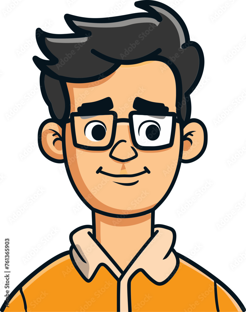 Stylish Man Vector Clipart