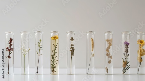 Minimalist Botanical Specimens Display