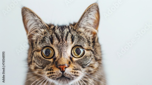 Curious Cat Portrait