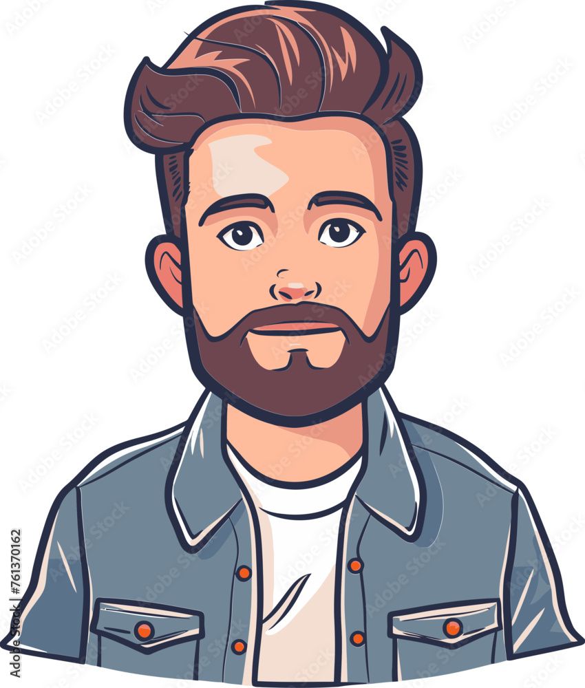 Tech Startup Founder Man Vector Image