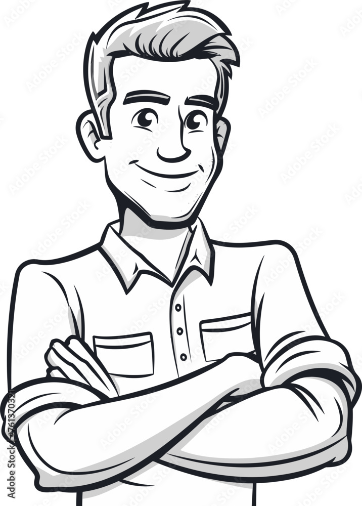 Hipster Culture Man Vector Artwork Hipster Culture Man Vector Artwork