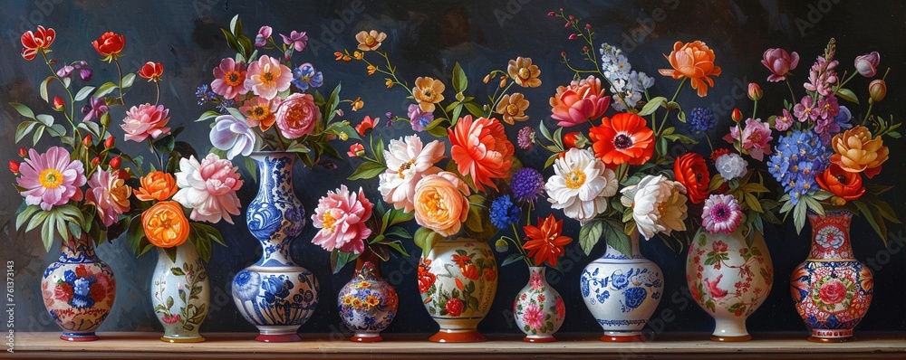 Flowers in Vases