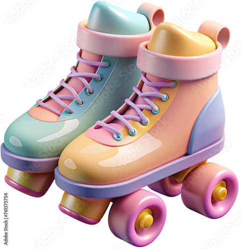 roller-skate-shoes-pastel--from-the-90-s---aesthet